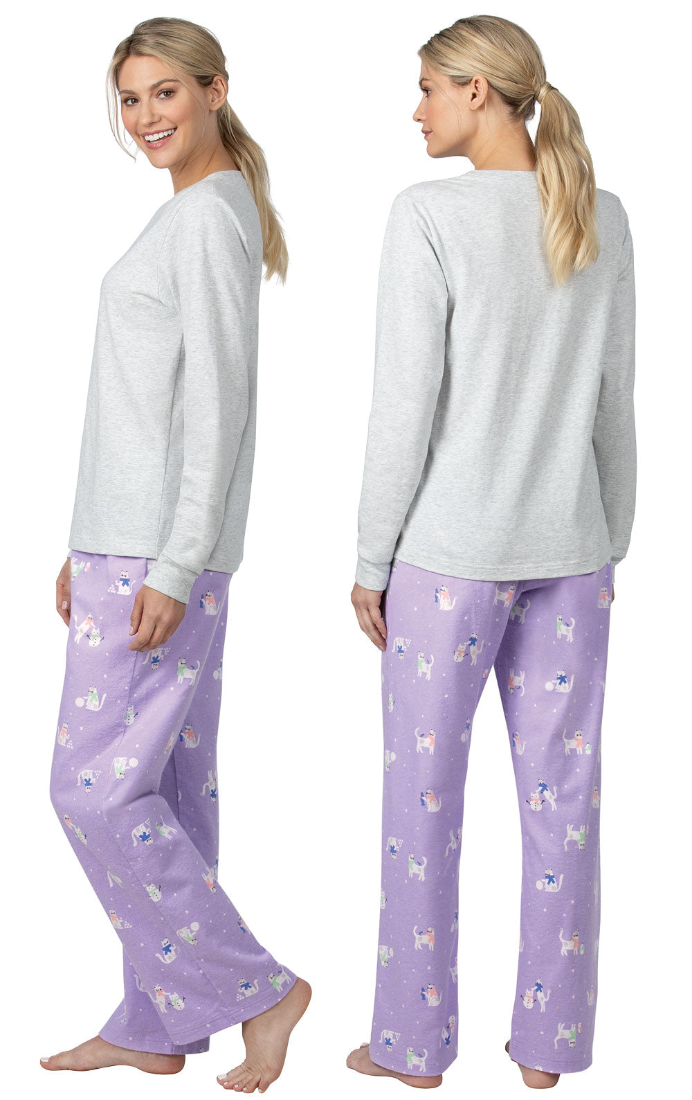 Purrfect Flannel Pajamas