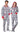 Nordic Fleece Hoodie-Footie Couples Matching Pajamas