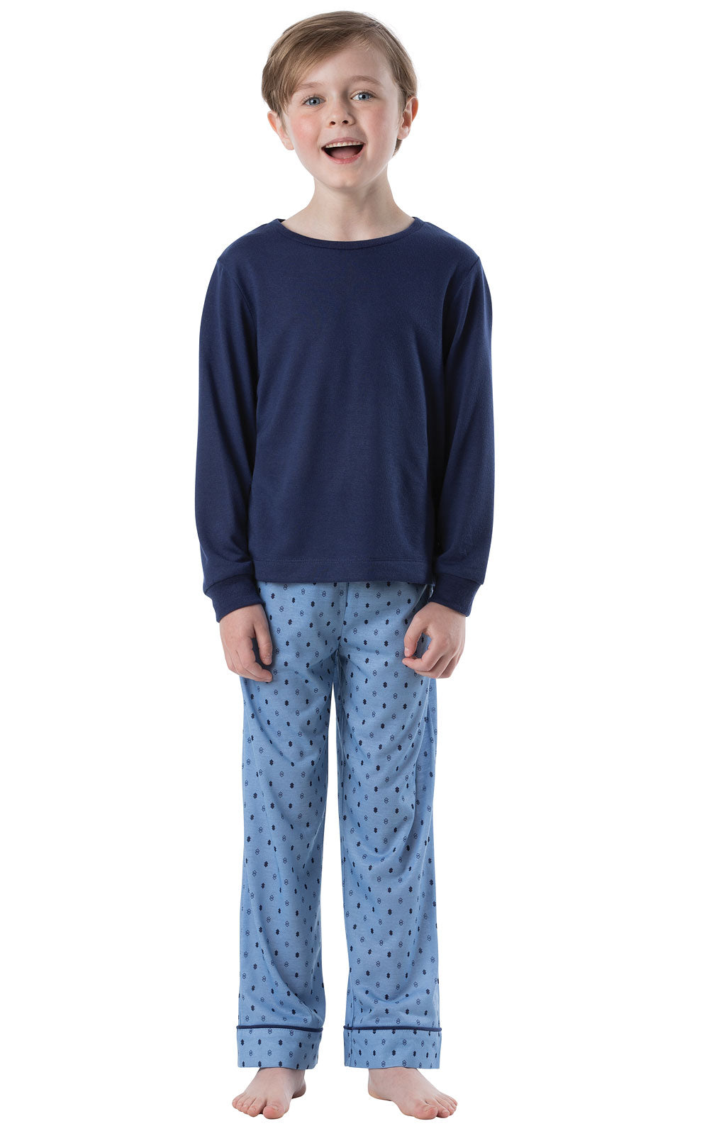 Long Sleeve Tee Boys Pajamas