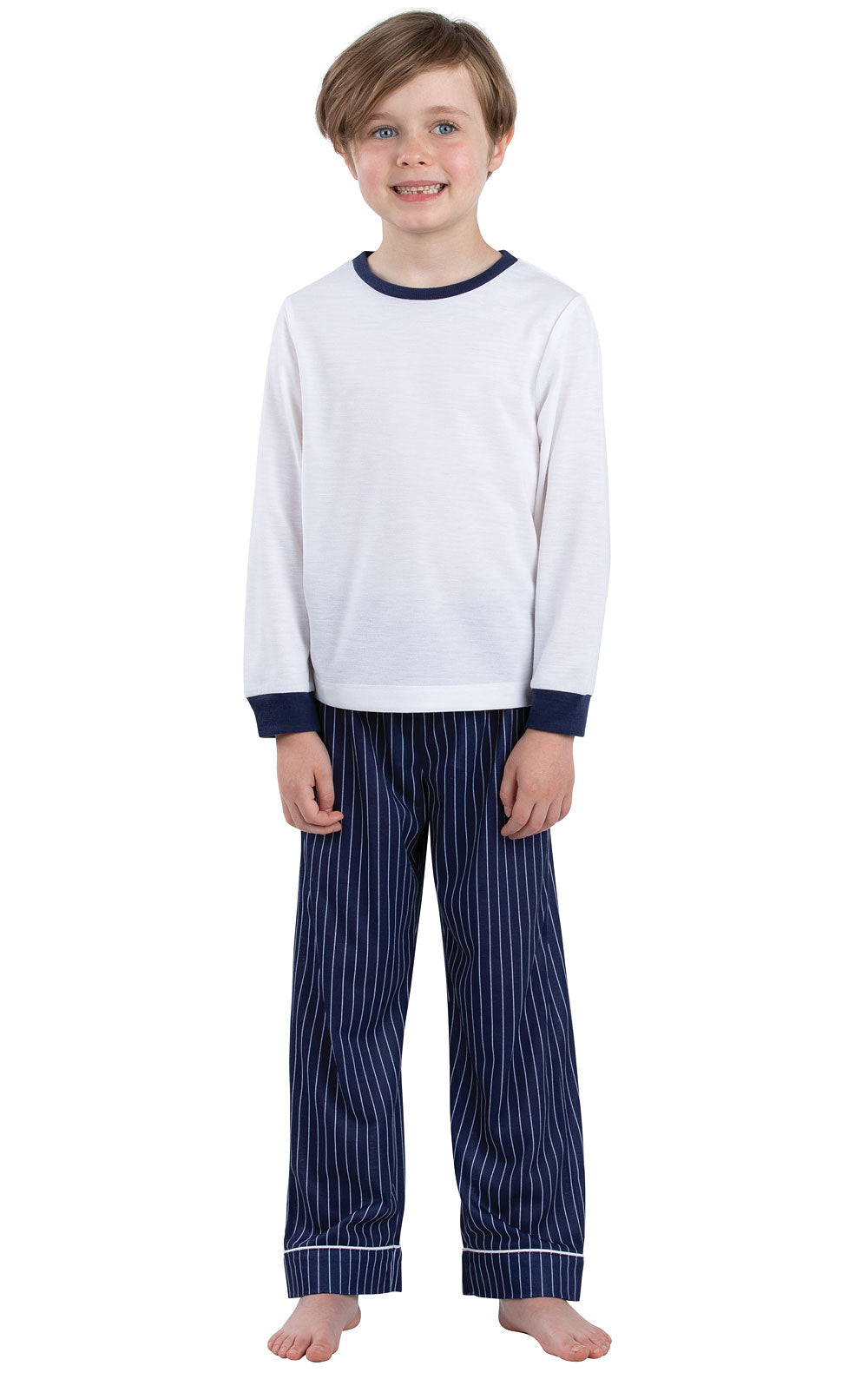 Long Sleeve Tee Unisex Kids Pajamas  - Final Sale