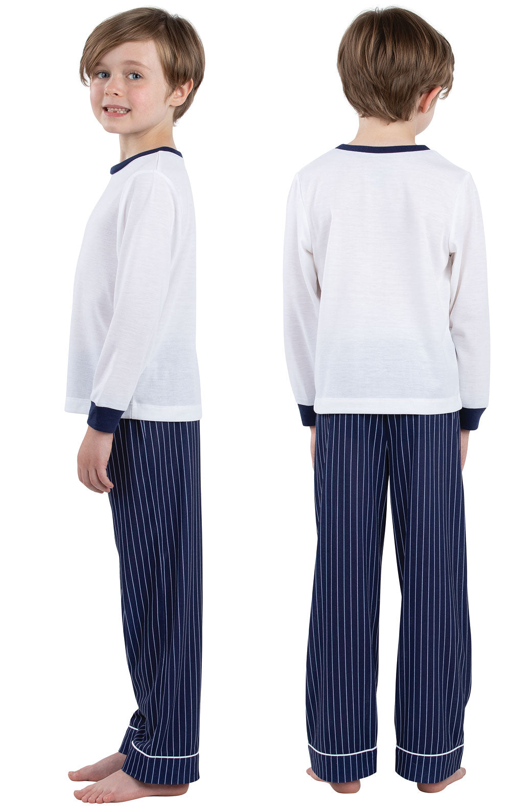 Long Sleeve Tee Unisex Kids Pajamas  - Final Sale