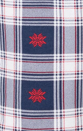 Snowfall Plaid Men's Pajamas - Couples