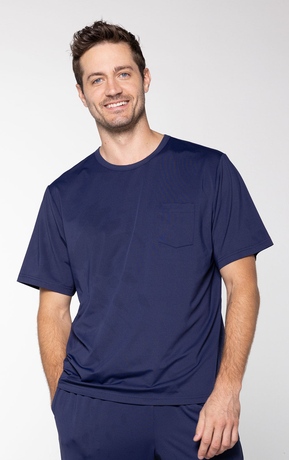 Men's Cooling Pajama Pocket Tee