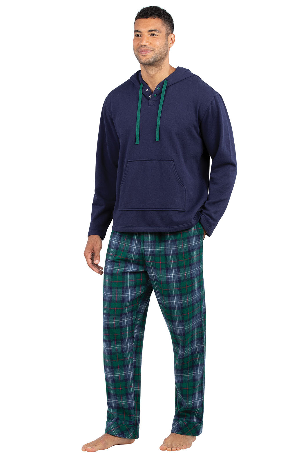 Heritage Plaid Hoodie Men's Set