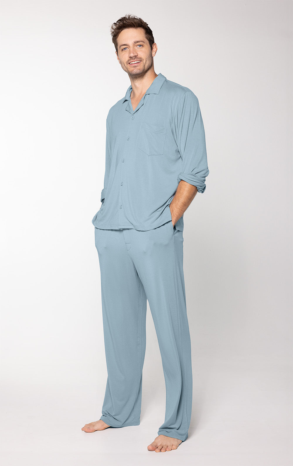 100% Cotton Men's Pajama Bottoms Mens Cotton Pajamas Sets Spring