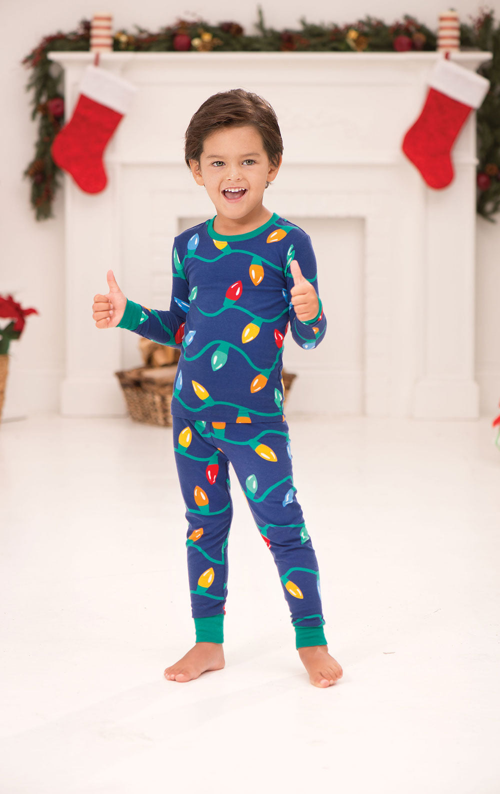 Christmas Lights Toddler Pajamas Pajamagram - Main Image