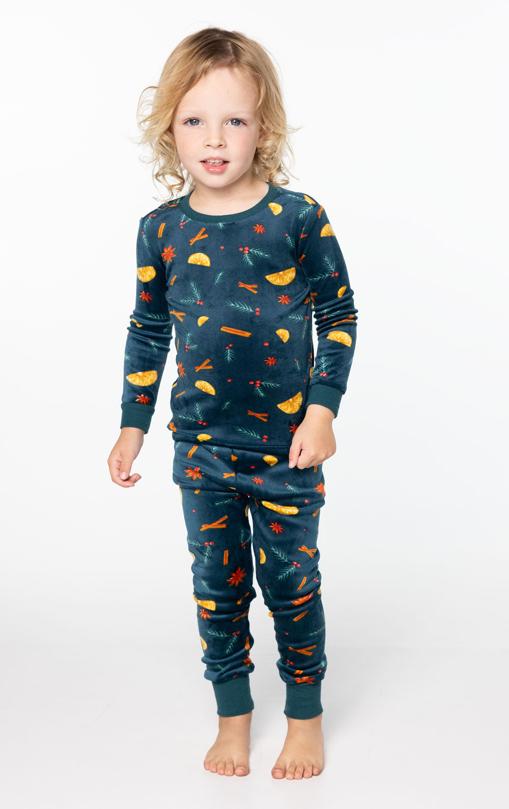 Holiday Garland Toddler Pajamas