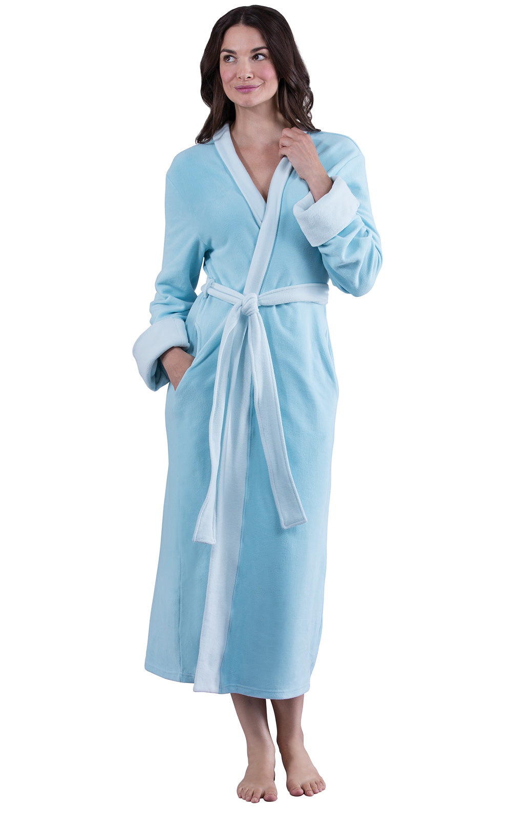 Super Soft Robe - Blue - Final Sale | Pajamagram
