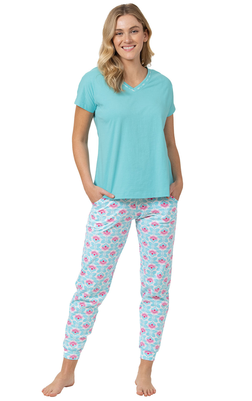 Dolman Sleeve Jogger Pajamas - Final Sale