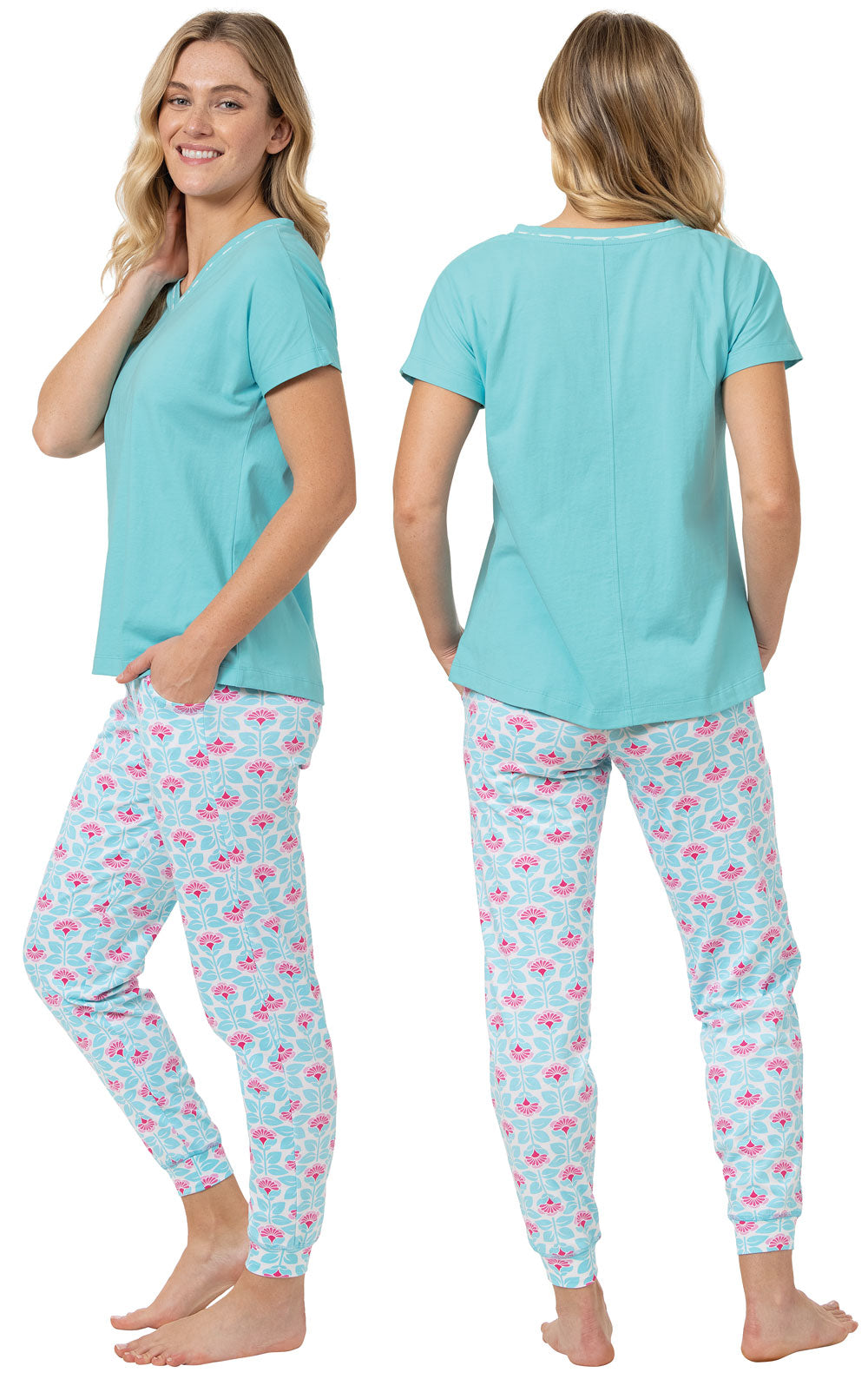 Dolman Sleeve Jogger Pajamas - Final Sale
