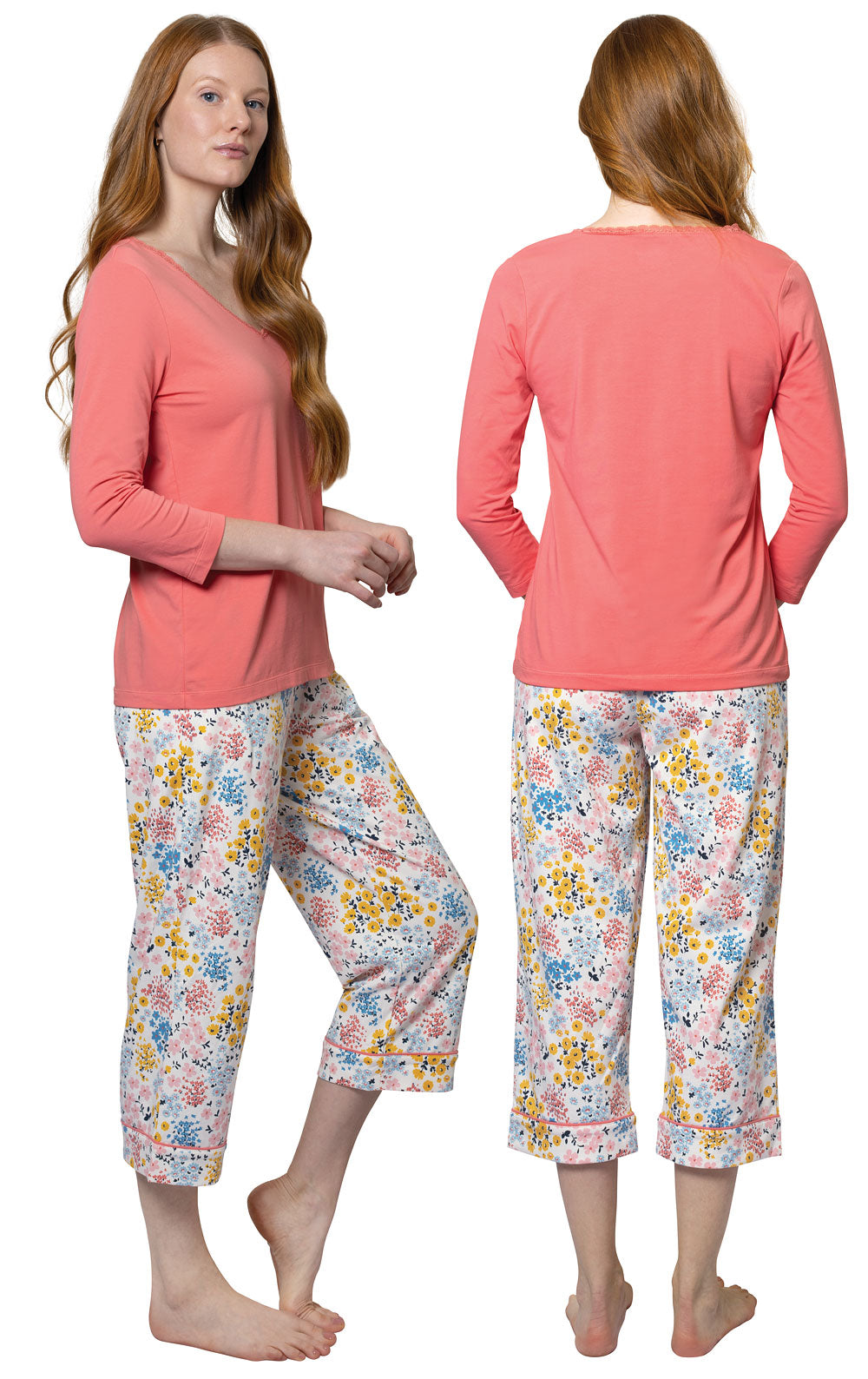 Secret Garden Capri Pajamas