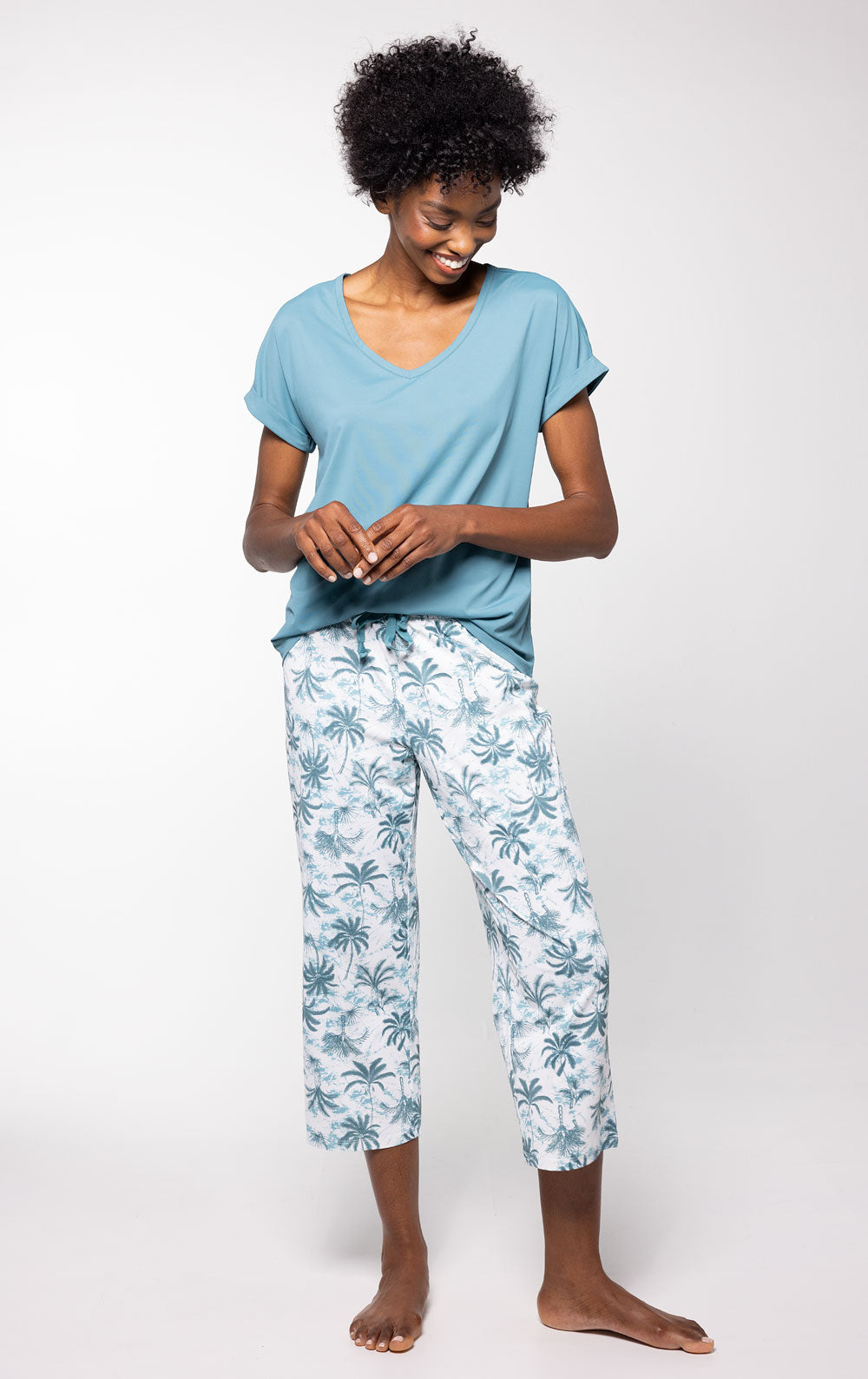 Cooling Pajama Capri