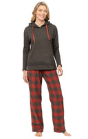 Buffalo Plaid Hoodie Set - Couples