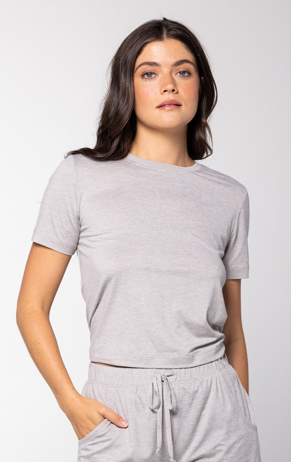 Freedom Knitwear Split Back Tee