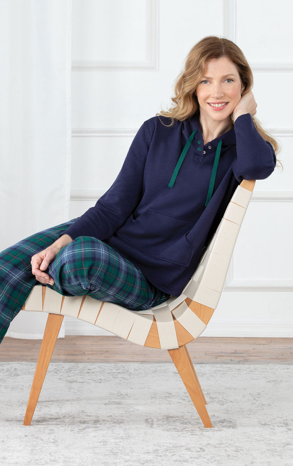 Heritage Plaid Hoodie Set