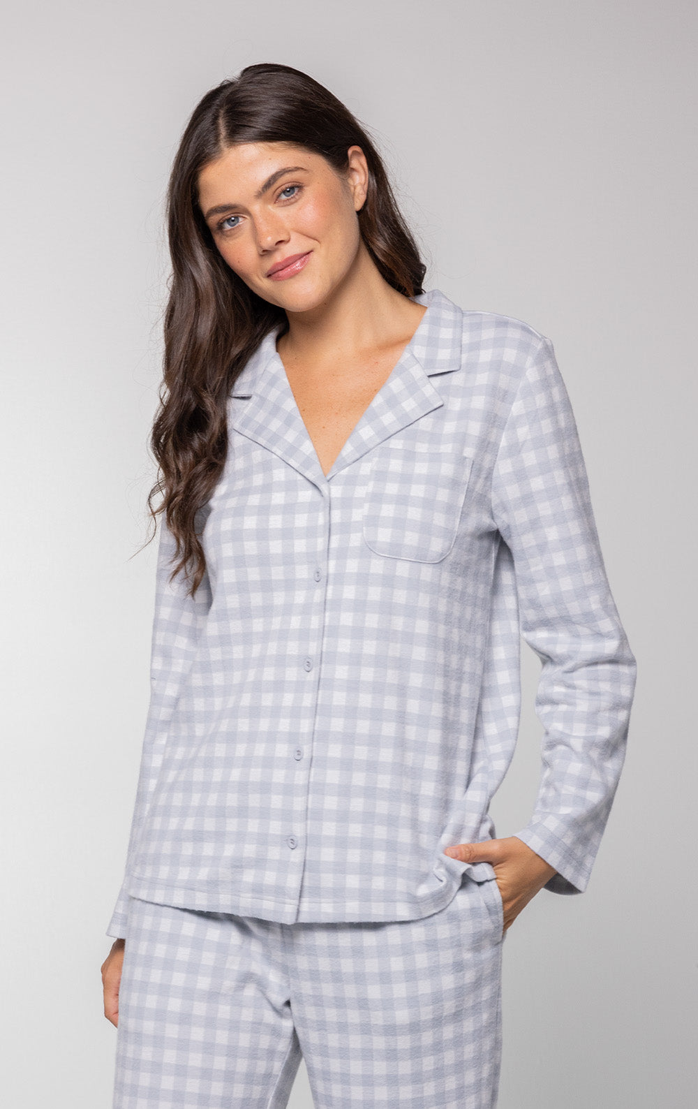 Comfort Knit Button-Front Shirt