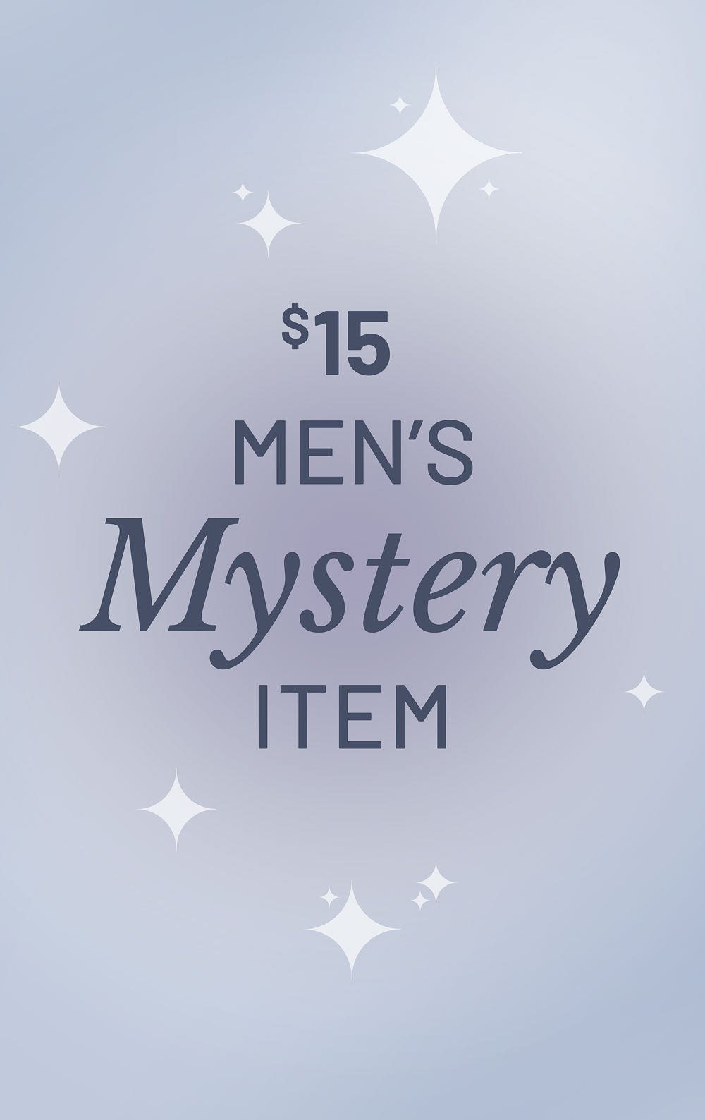 Men's Mystery Item - Final Sale