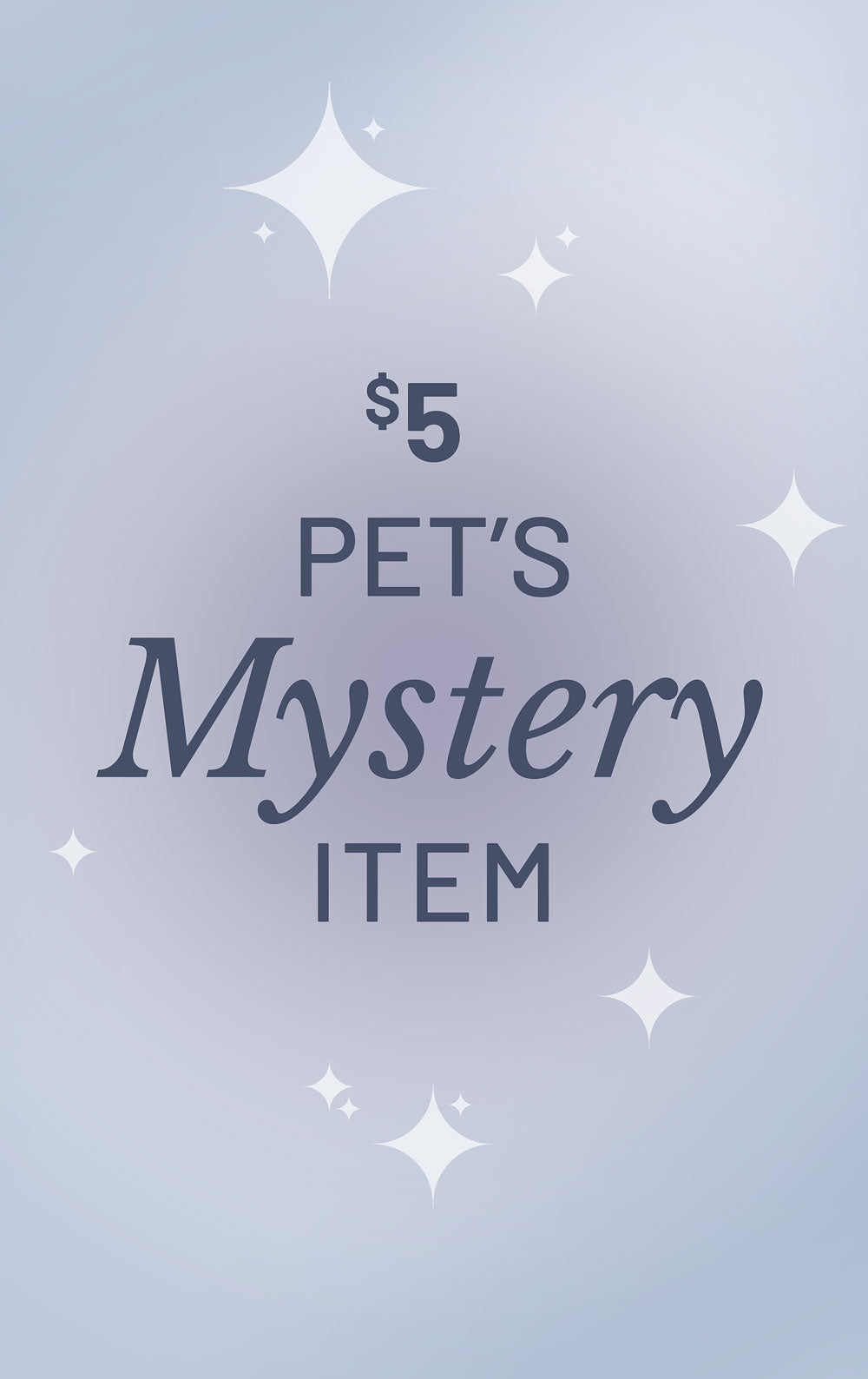 Pet's Mystery Item - Final Sale