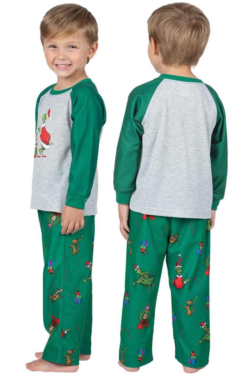 Grinch Pullover Pant Toddler's Pajamas