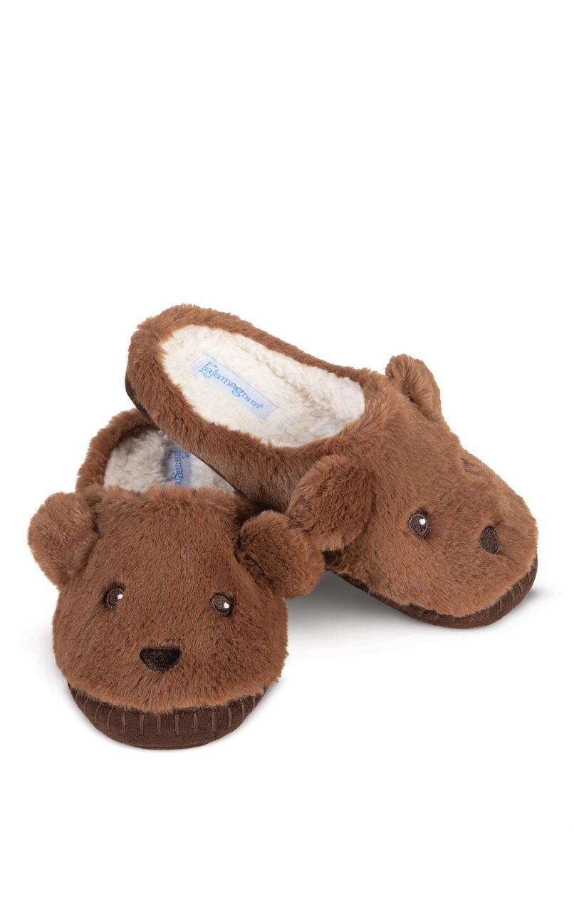 Teddy Bear Toddler Slipper