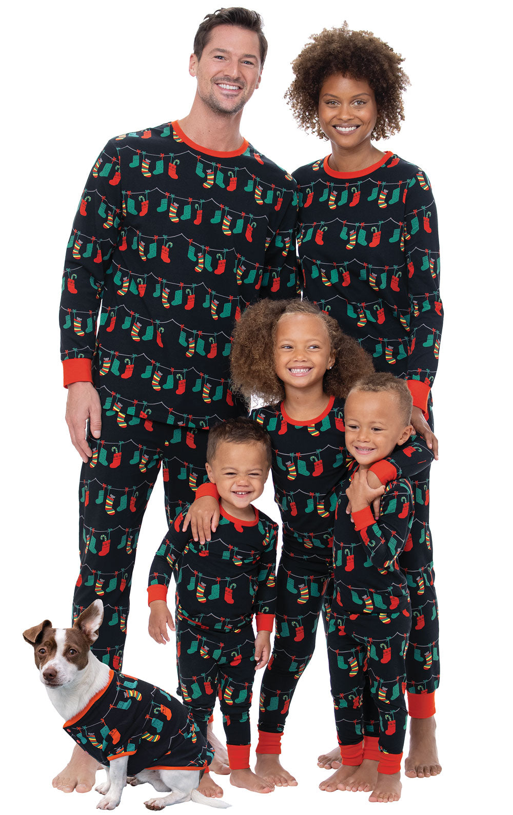 Christmas Stockings Matching Family Pajamas