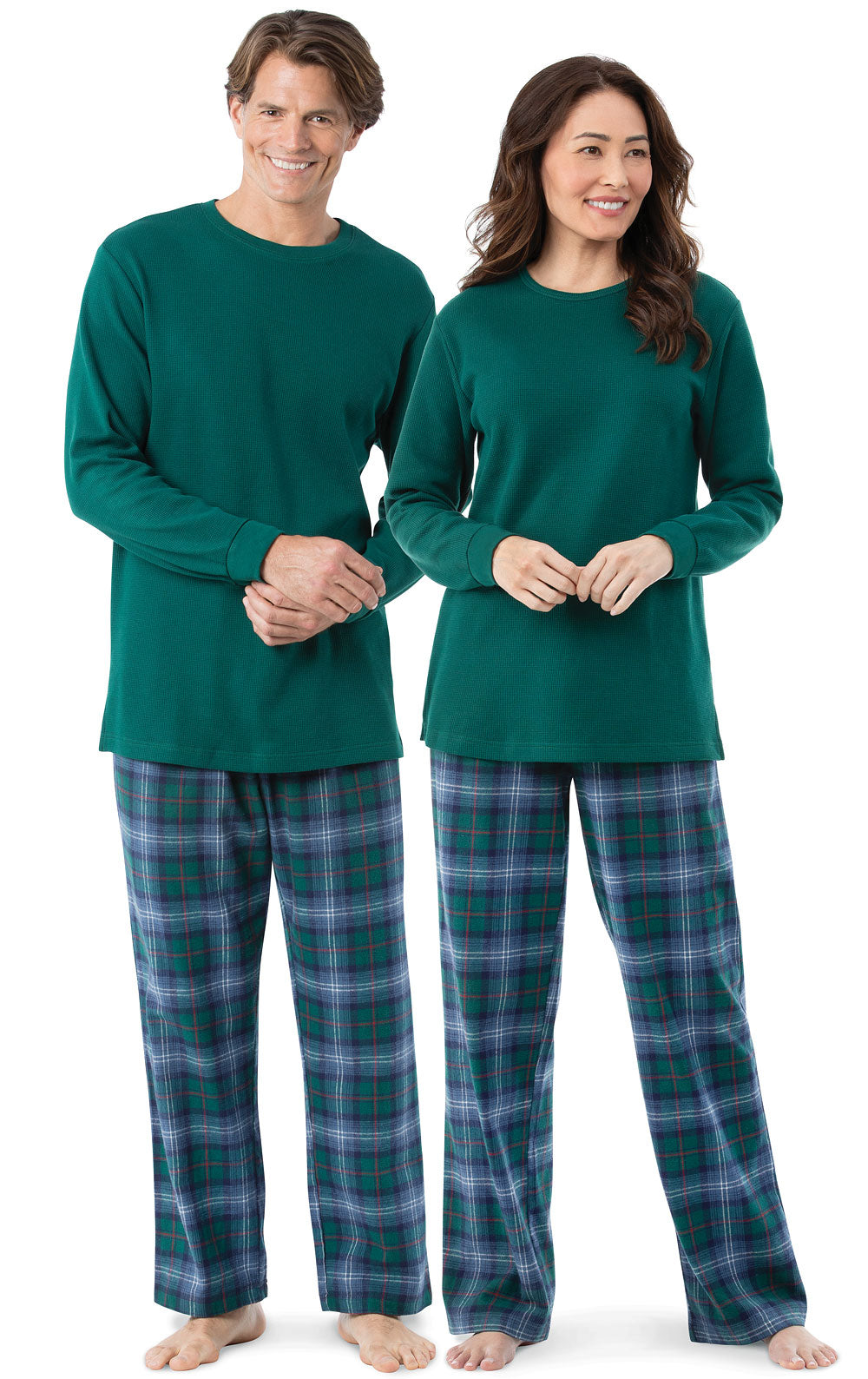 Matching Couples Christmas Pajamas - Build Your Own Couple's Christmas ...