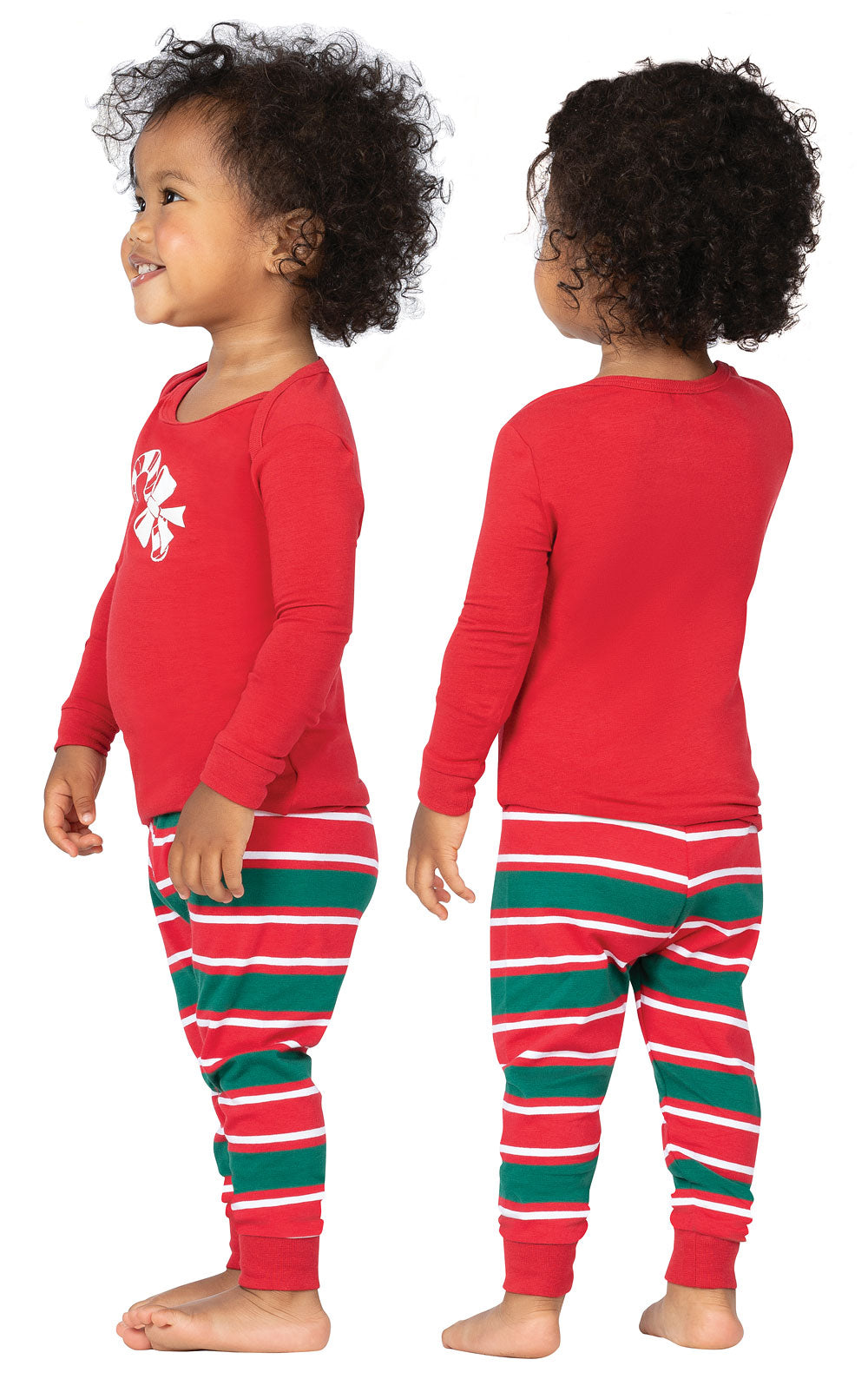 Christmas Stripe Infant Pajamas