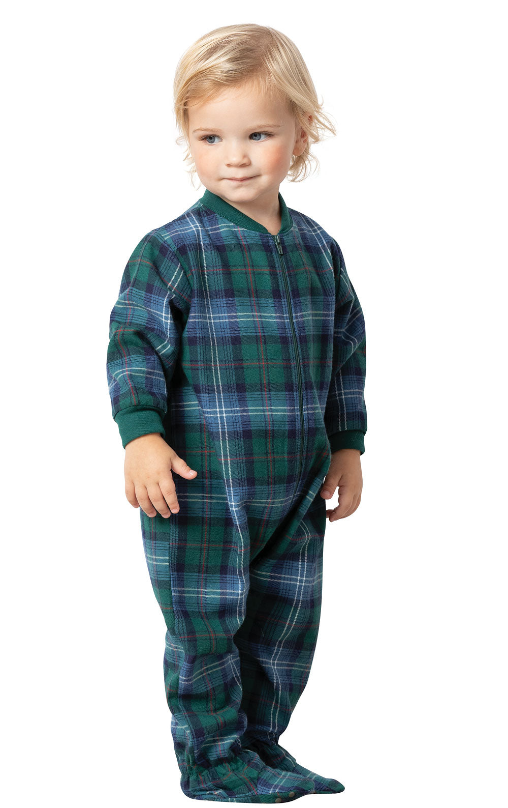 Heritage Plaid Infant Onesie Pajamas
