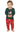 Green & Red Dino Print - Graphic Pullover Pant PJ - Infant's