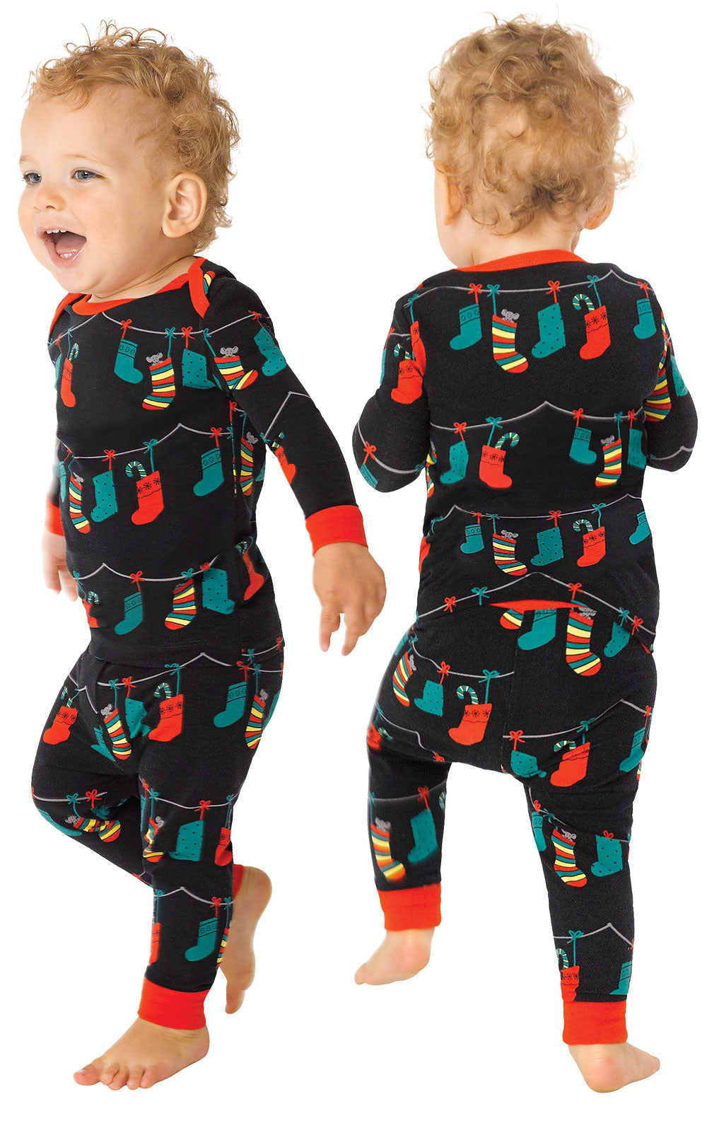 Christmas Stockings Infant Pajamas