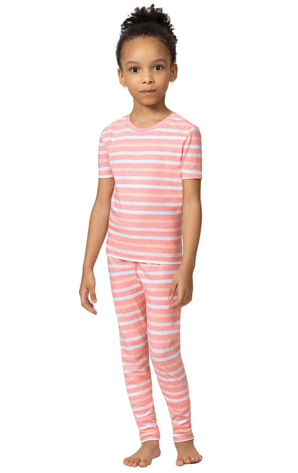 Short Sleeve Snug Fit Unisex Kids Pajamas