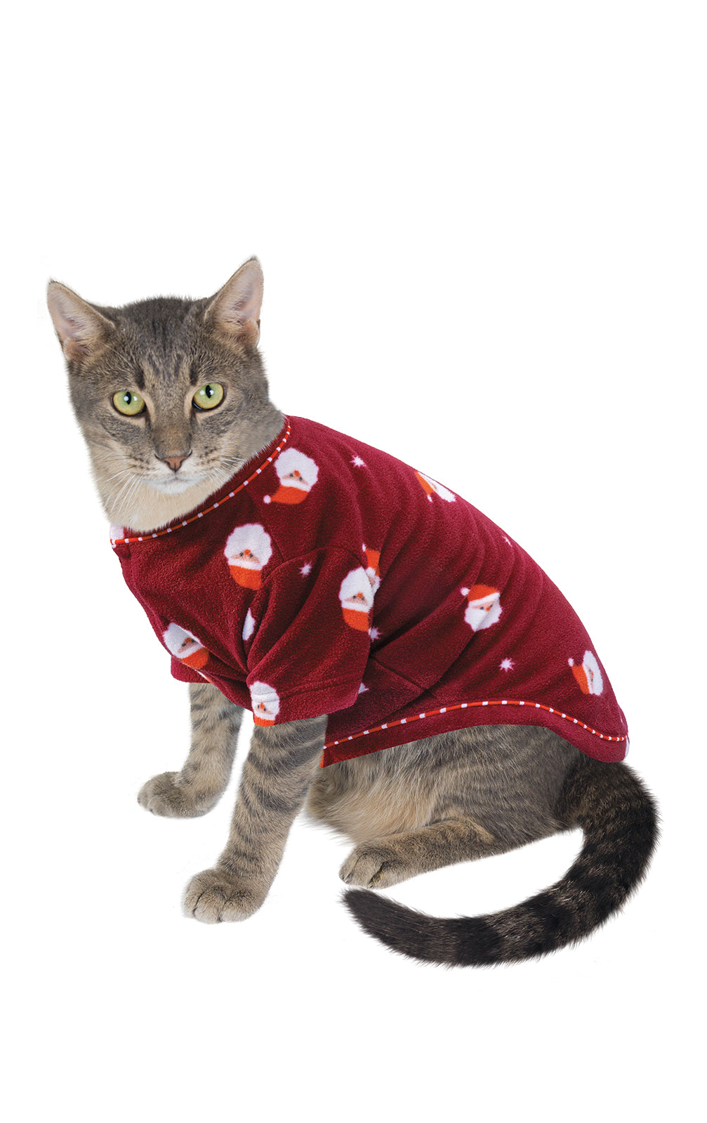 Santa Fleece Pet Pajamas - Final Sale