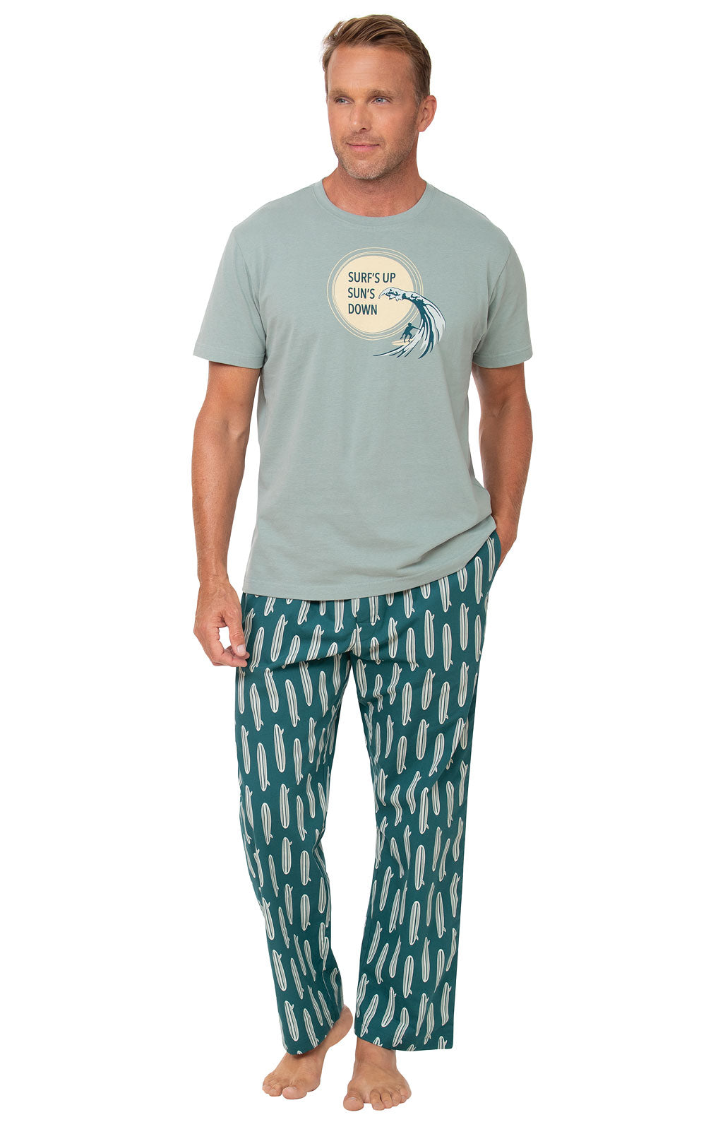 Margaritaville Short Sleeve Men's Pajamas  - Final Sale