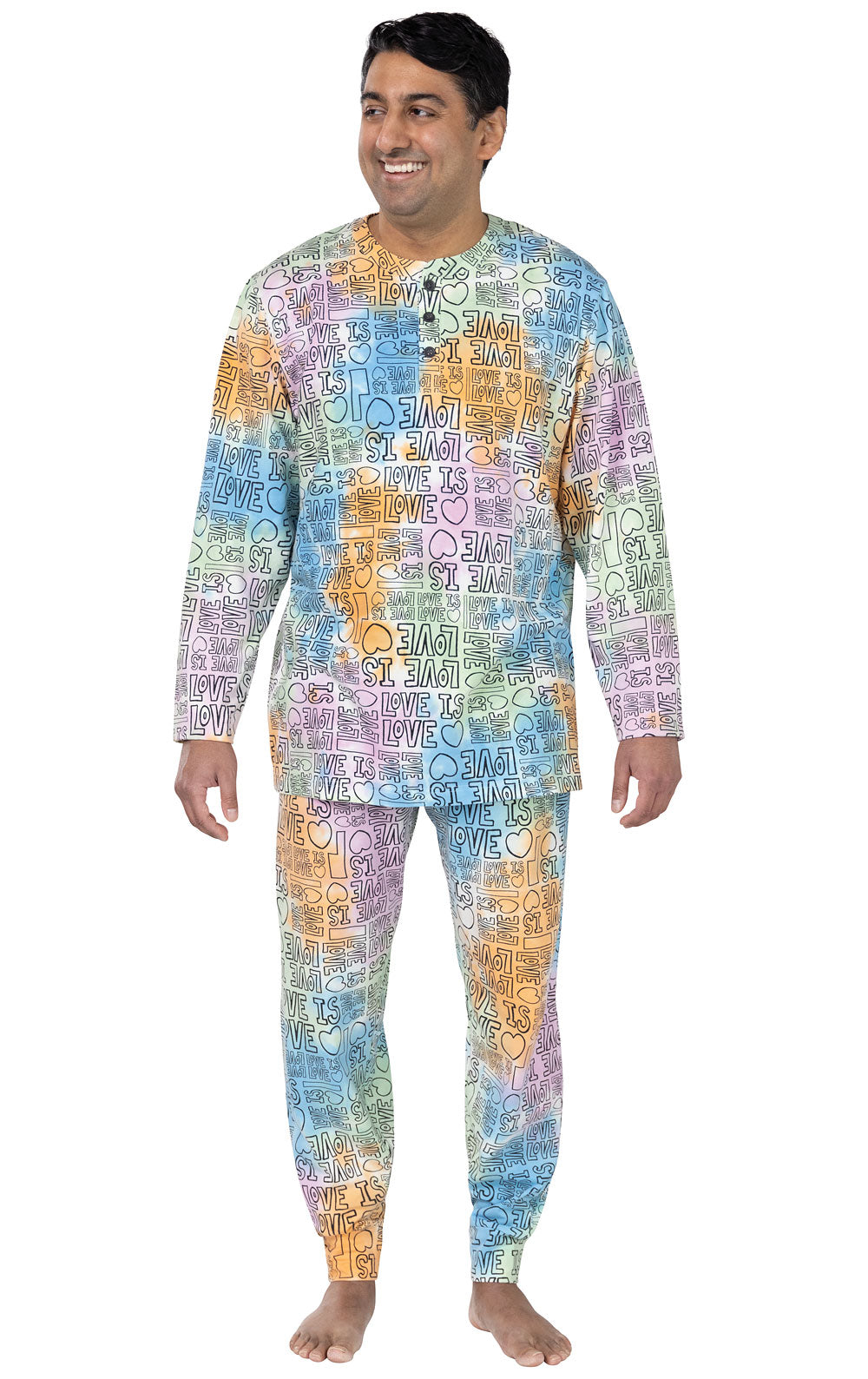 Love Is Love Men's Pajamas - Final Sale