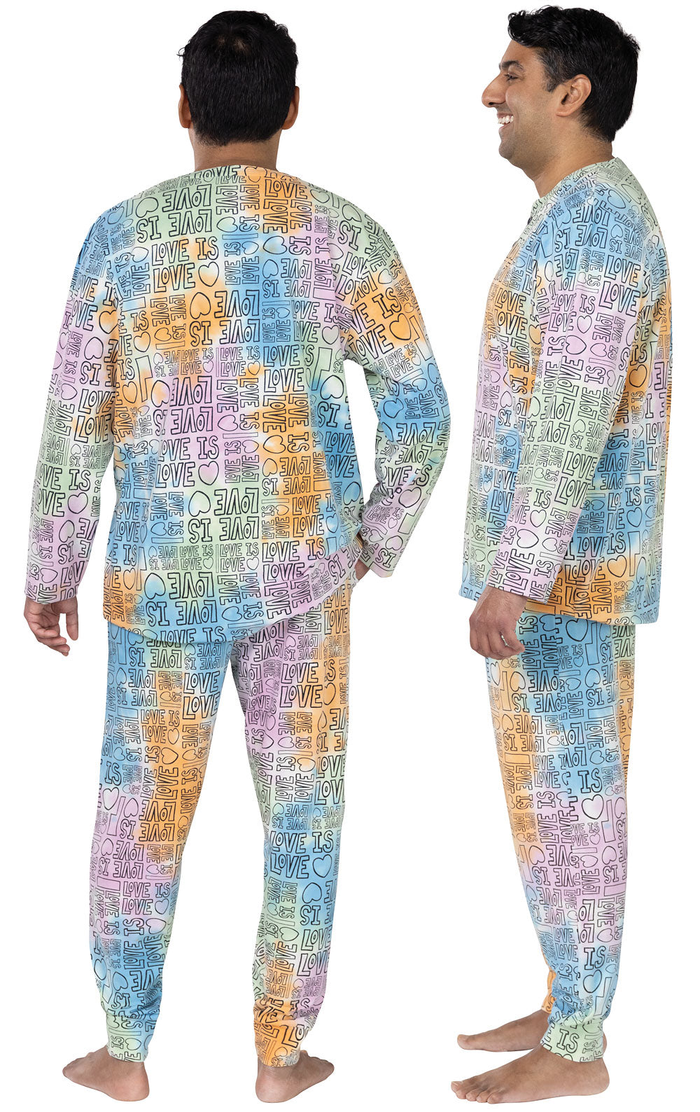 Love Is Love Men's Pajamas - Final Sale