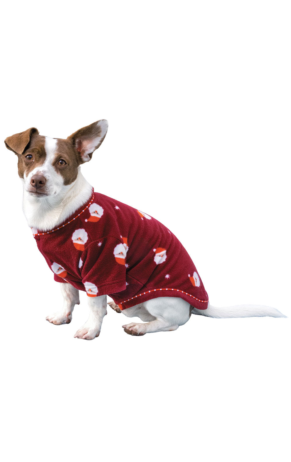 Santa Fleece Pet Pajamas - Final Sale