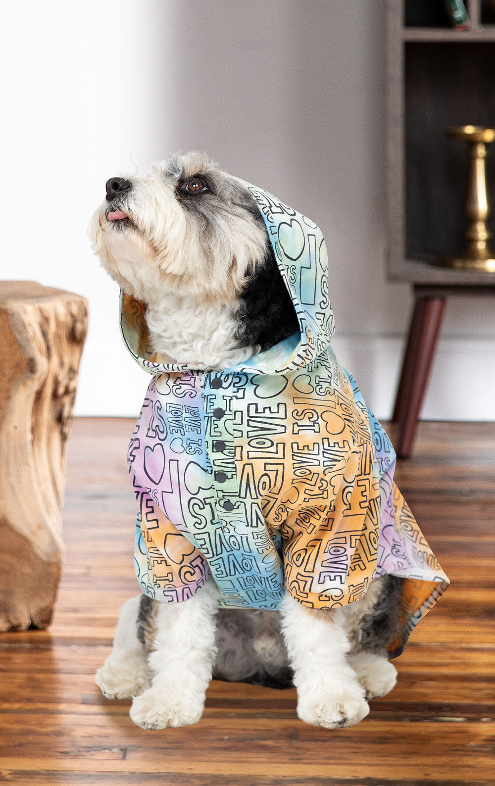 Tie-Dye Snap Front Shirt Pet Pajamas