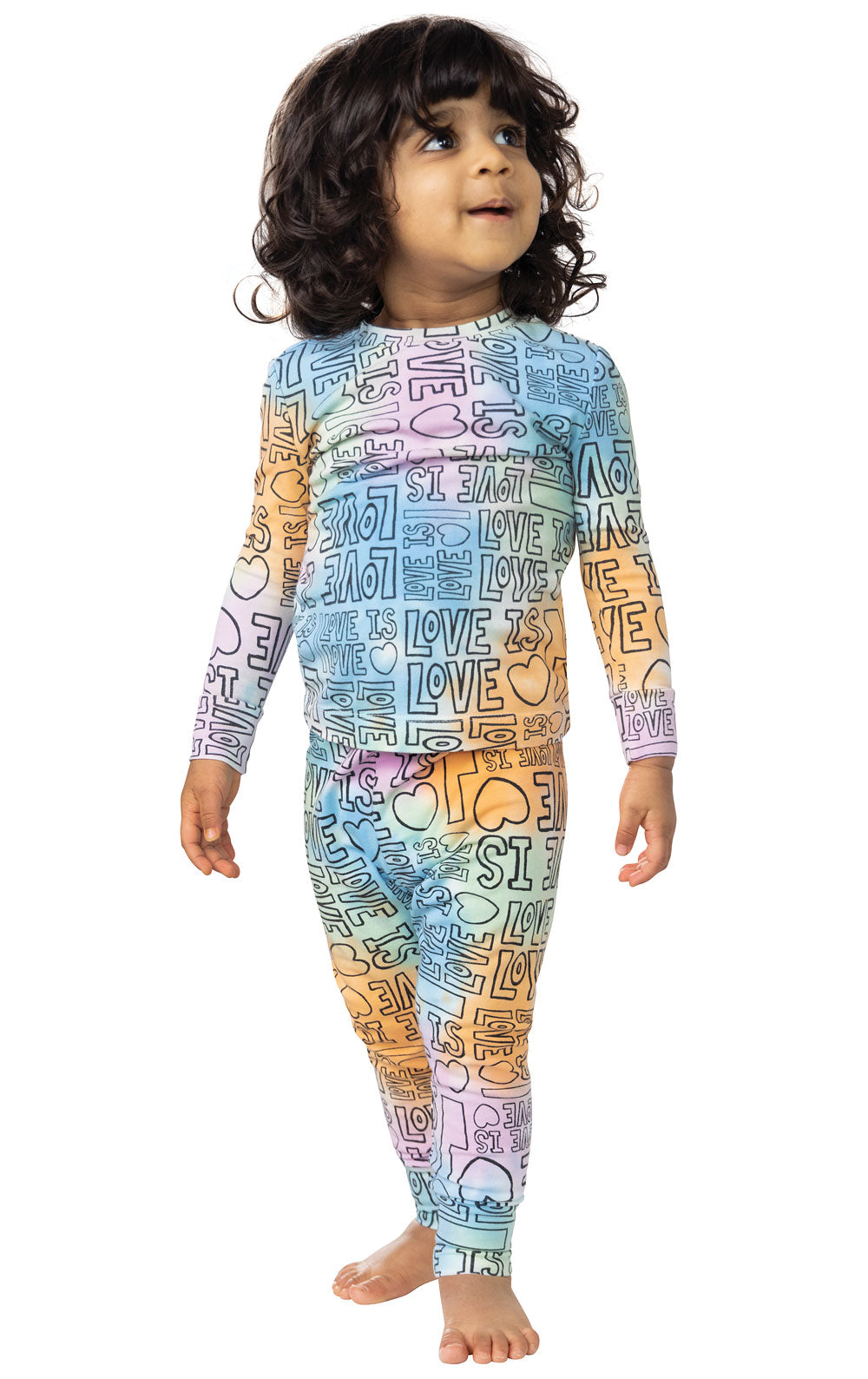 Love is Love Toddler Pajamas - Final Sale